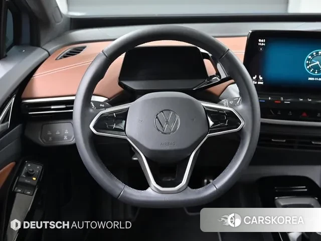 Volkswagen ID.4 2023 Небесно-голубой из Кореи, фото 4