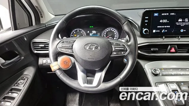 Hyundai The New Santa Fe 2021 Белый из Кореи, фото 4