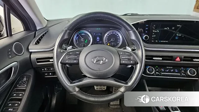 Hyundai Sonata Hybrid (DN8) 2020 Черный из Кореи, фото 4