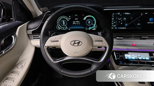 Hyundai The New Grandeur IG Hybrid 2022 Серый из Кореи, фото 4