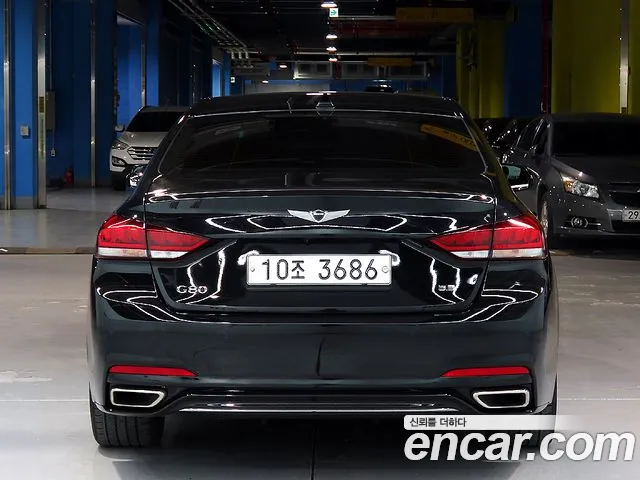 Genesis G80 2018 Черный из Кореи, фото 4