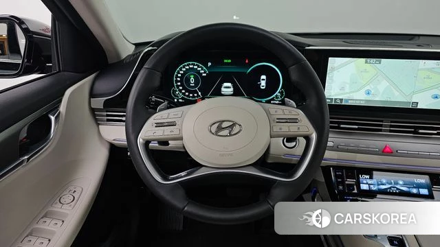 Hyundai The New Grandeur IG Hybrid 2022 Черный из Кореи, фото 4