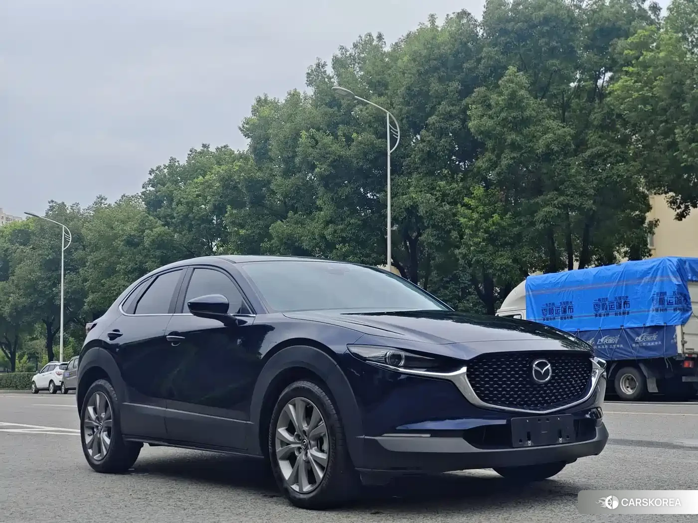 Mazda CX-30 2024 Синий из Китая, фото 4