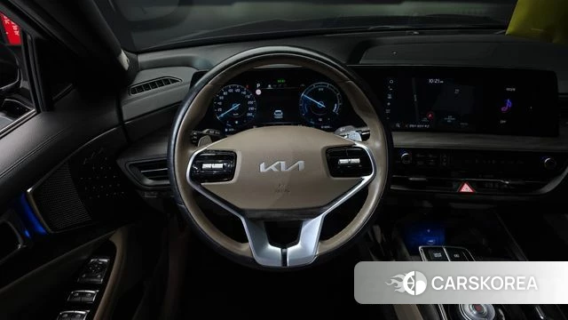 Kia K8 Hybrid 2022 Черный из Кореи, фото 4