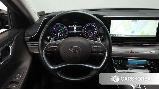 Hyundai The New Grandeur IG Hybrid 2022 Черный из Кореи, фото 4