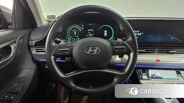 Hyundai The New Grandeur IG Hybrid 2020 Синий из Кореи, фото 4