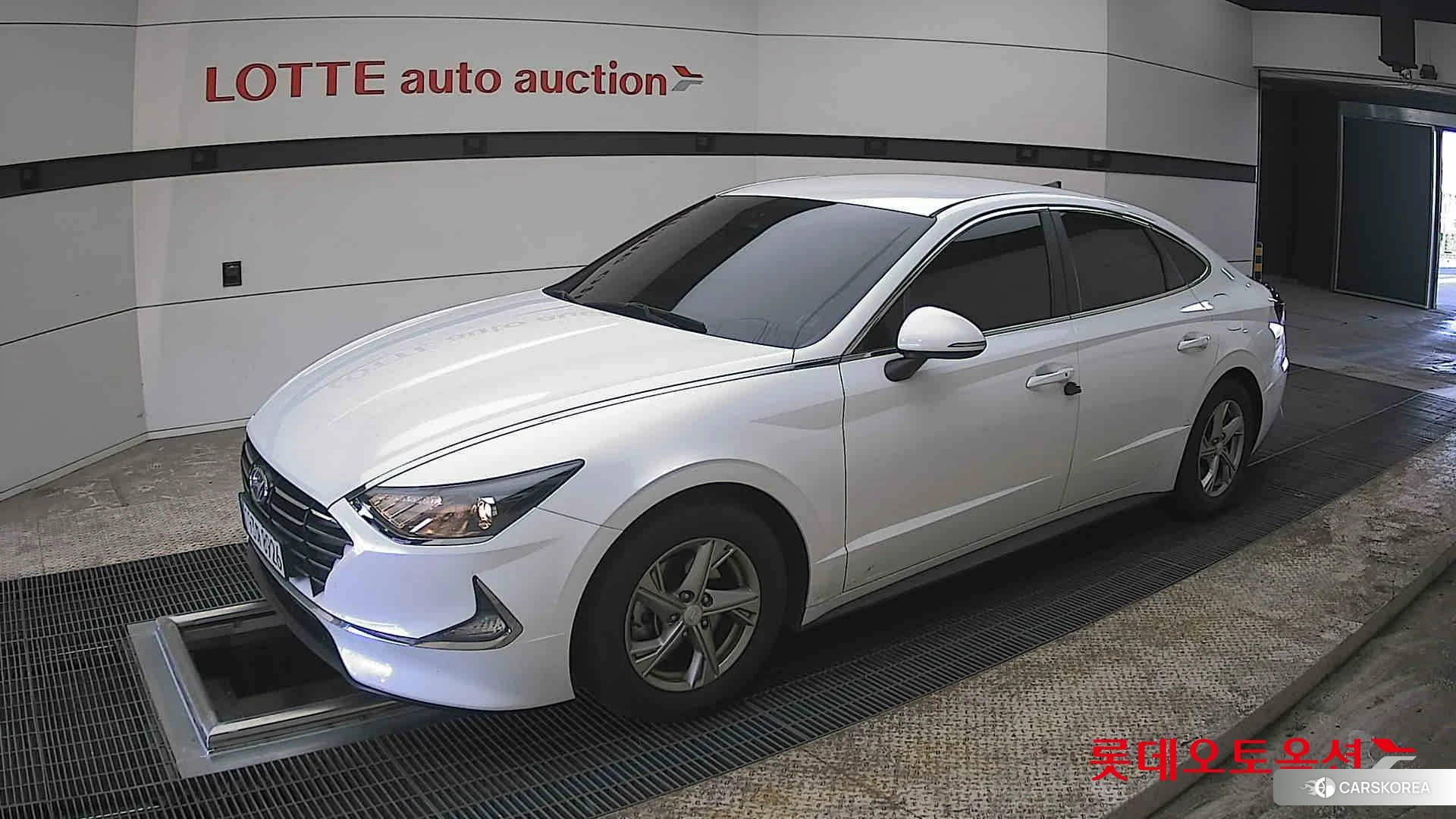 Hyundai Sonata 2022 Creamy White Pearl (optional) из Кореи, фото 4