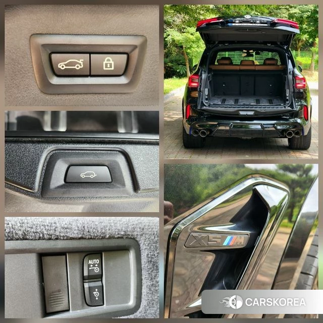 BMW X5M (G05) 2023 Черный из Кореи, фото 4