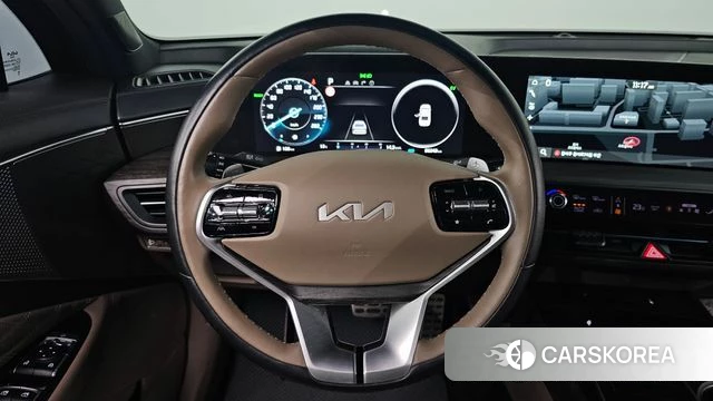 Kia K8 Hybrid 2021 Серый из Кореи, фото 4