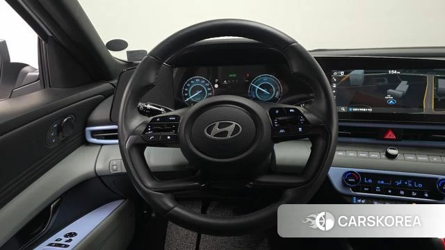 Hyundai The New Avante Hybrid (CN7) 2025 Белый из Кореи, фото 4