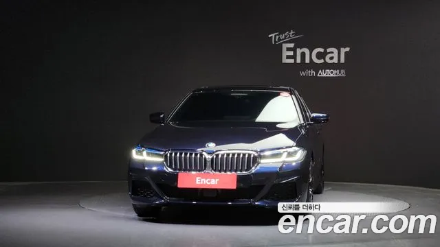 BMW 5 Series (G30) 2023 Черный из Кореи, фото 4