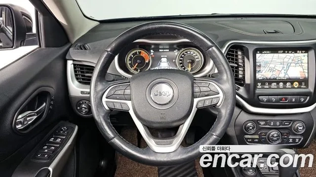 Jeep Cherokee (KL) 2018 Черный из Кореи, фото 4