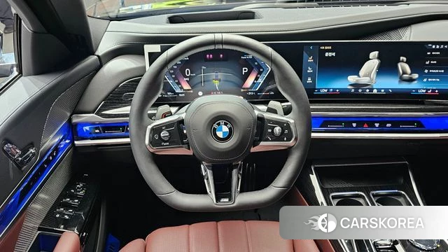 BMW 7 Series (G70) 2025 Черный из Кореи, фото 4