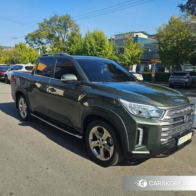 Ssangyong The New Rexton Sport 2021 Темно-зеленый из Кореи, фото 4