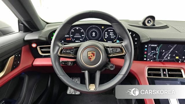 Porsche Taycan 2023 Серебристо-серый из Кореи, фото 4