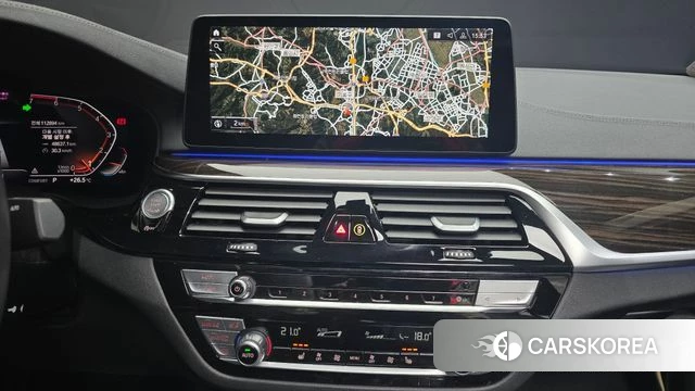 BMW 5 Series (G30) 2022 Черный из Кореи, фото 4
