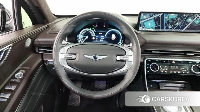 Genesis GV80 2022 Темно-зеленый из Кореи, фото 4