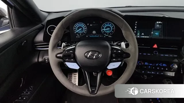 Hyundai Avante (CN7) 2022 Небесно-голубой из Кореи, фото 4