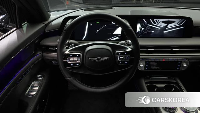 Genesis G90 (RS4) 2023 Черный из Кореи, фото 4