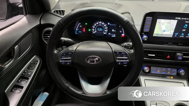 Hyundai Kona Electric 2018 Серебристо-серый из Кореи, фото 4