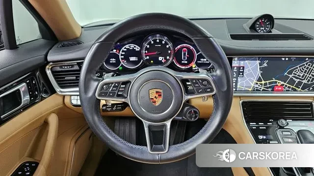 Porsche Panamera (971) 2018 Синий из Кореи, фото 4