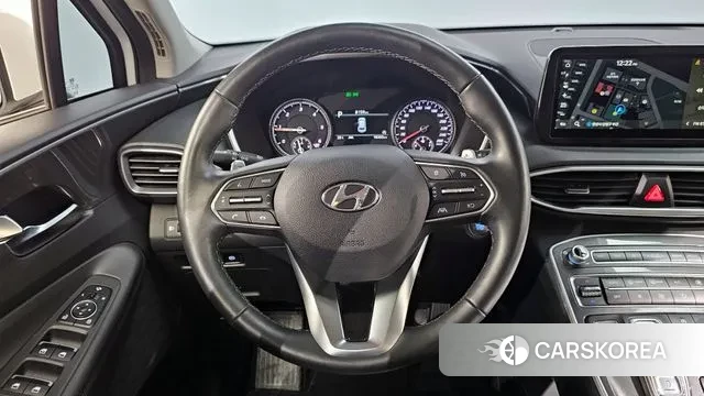 Hyundai The New Santa Fe 2021 Белый из Кореи, фото 4
