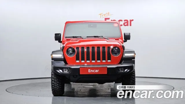 Jeep Wrangler (JL) 2023 Красный из Кореи, фото 4
