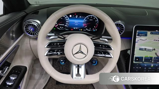 Mercedes-Benz SL-Class R232 2023 Серебристо-серый из Кореи, фото 4