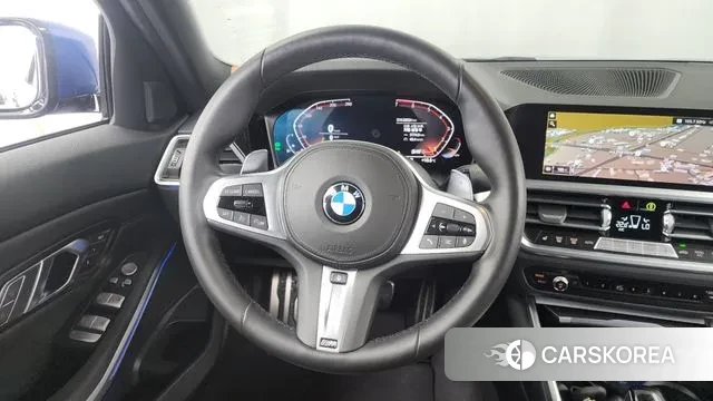 BMW 3 Series (G20) 2022 Синий из Кореи, фото 4