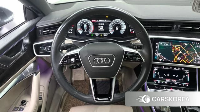 Audi A7 (4K) 2021 Серый из Кореи, фото 4