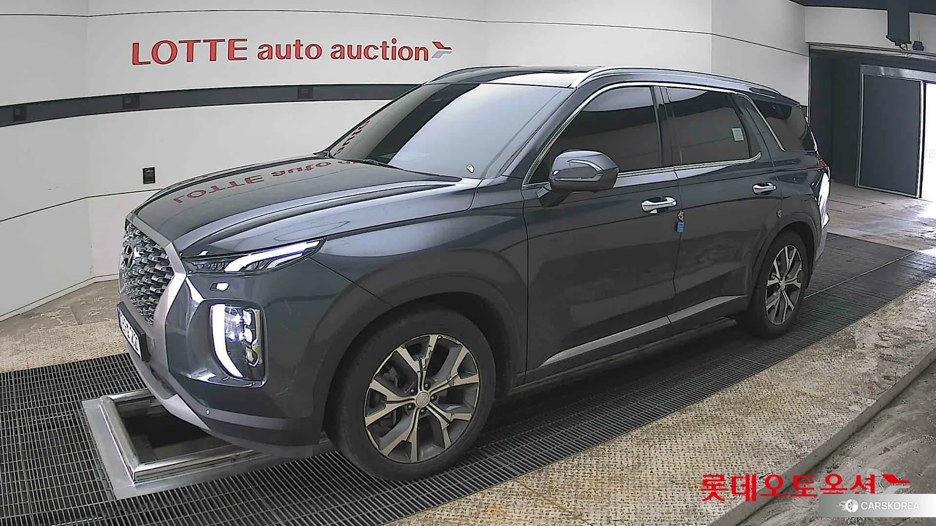Hyundai Palisade 2022 Graphite Grey Metallic из Кореи, фото 4