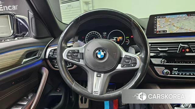 BMW 5 Series (G30) 2019 Черный из Кореи, фото 4