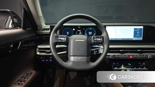 Hyundai Grandeur Hybrid (GN7) 2023 Черный из Кореи, фото 4