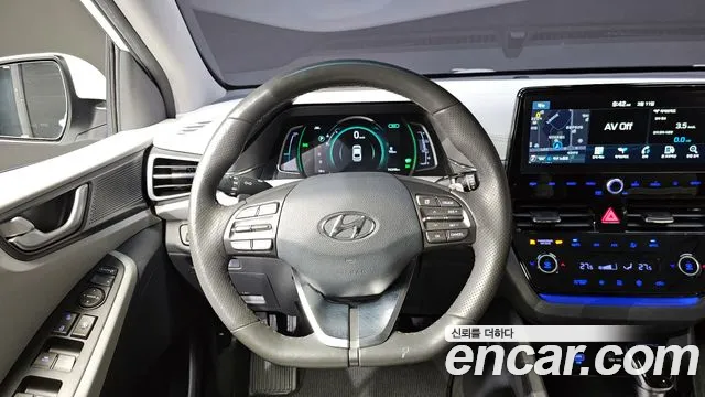 Hyundai The New Ionic Hybrid 2019 Белый из Кореи, фото 4