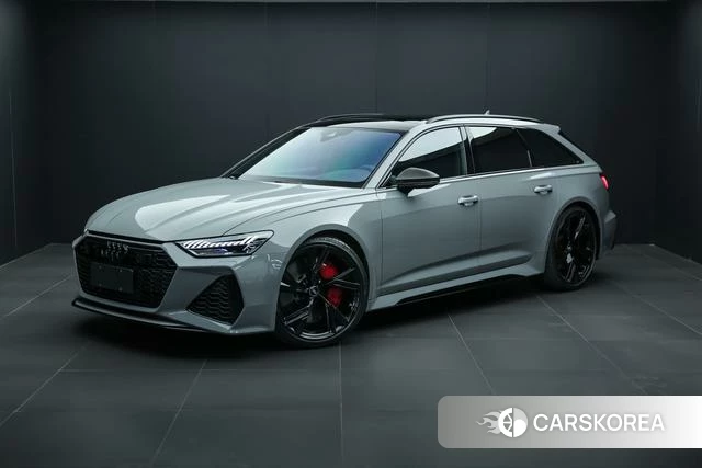 Audi RS 6 2021 Серебристо-серый из Китая, фото 4