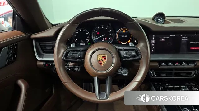 Porsche 911(992) 2020 Серебристо-серый из Кореи, фото 4