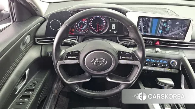 Hyundai Avante (CN7) 2021 Серебристо-серый из Кореи, фото 4