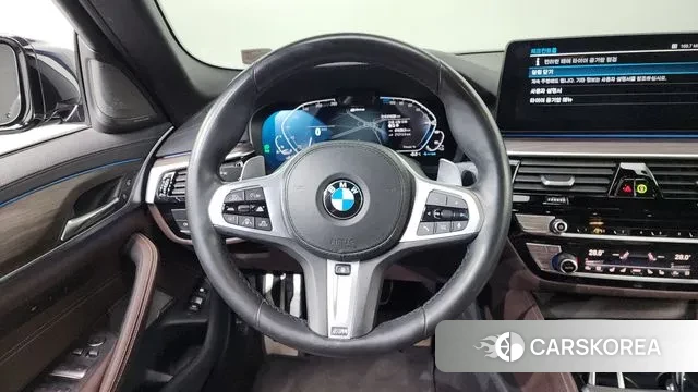 BMW 5 Series (G30) 2021 Синий из Кореи, фото 4