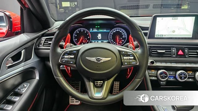 Genesis G70 2019 Красный из Кореи, фото 4