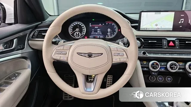 Genesis The New G70 2022 Белый из Кореи, фото 4