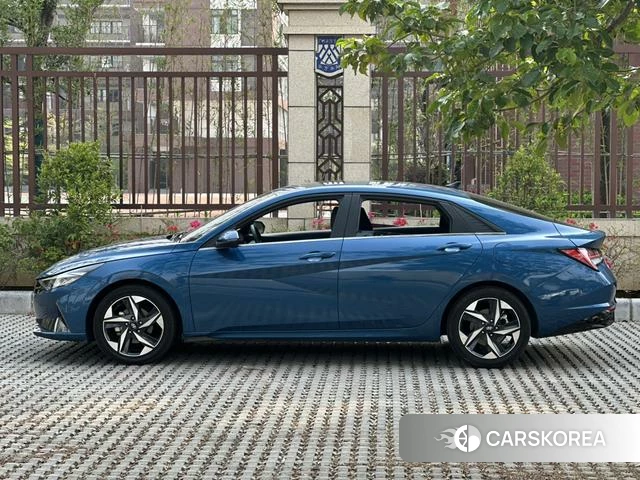 Hyundai Elantra 2021 Синий из Китая, фото 4