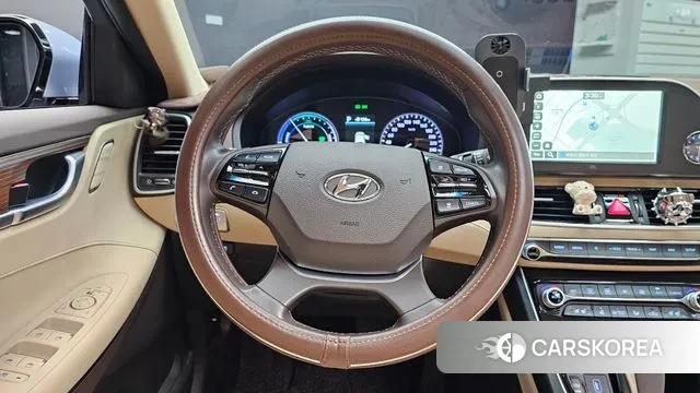 Hyundai Grandeur IG Hybrid 2018 Синий из Кореи, фото 4