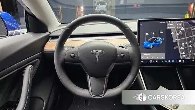Tesla Model 3 2020 Синий из Кореи, фото 4