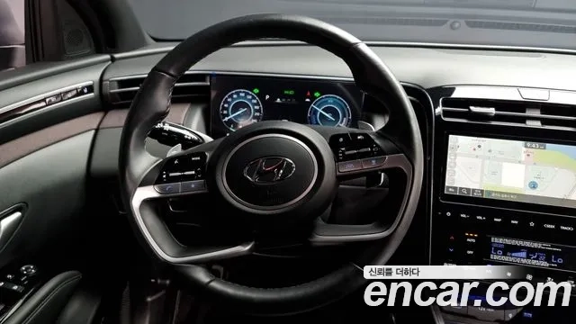 Hyundai Tucson Hybrid (NX4) 2023 Белый из Кореи, фото 4