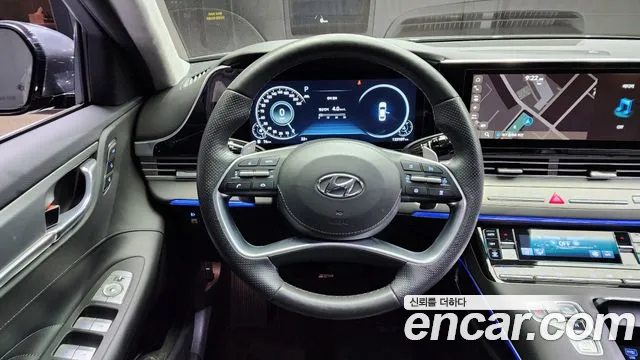 Hyundai The New Grandeur IG 2021 Серый из Кореи, фото 4