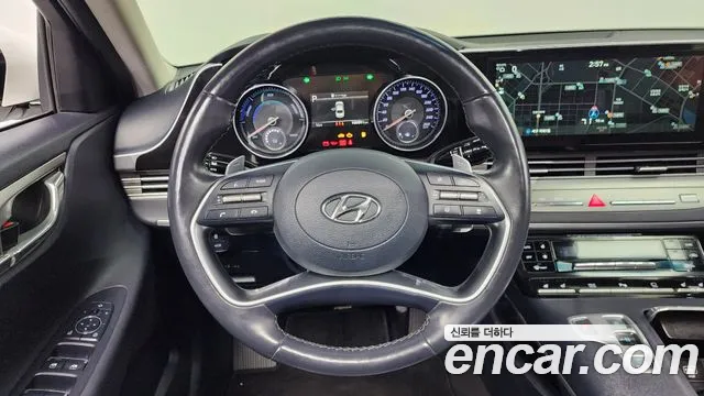 Hyundai The New Grandeur IG Hybrid 2021 Белый из Кореи, фото 4
