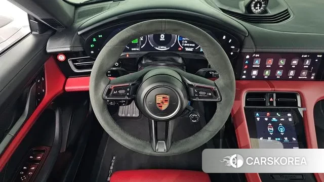 Porsche Taycan 2025 Серебристо-серый из Кореи, фото 4