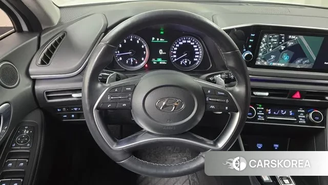 Hyundai Sonata (DN8) 2022 Белый из Кореи, фото 4