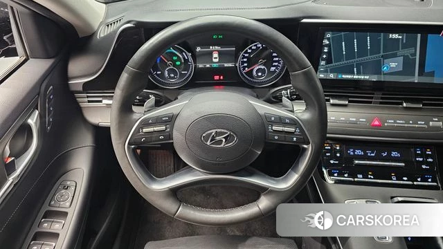 Hyundai The New Grandeur IG Hybrid 2021 Черный из Кореи, фото 4