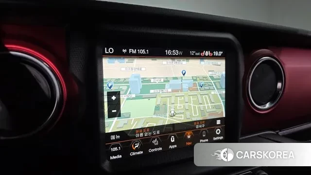 Jeep Gladiator (JT) 2021 Красный из Кореи, фото 4